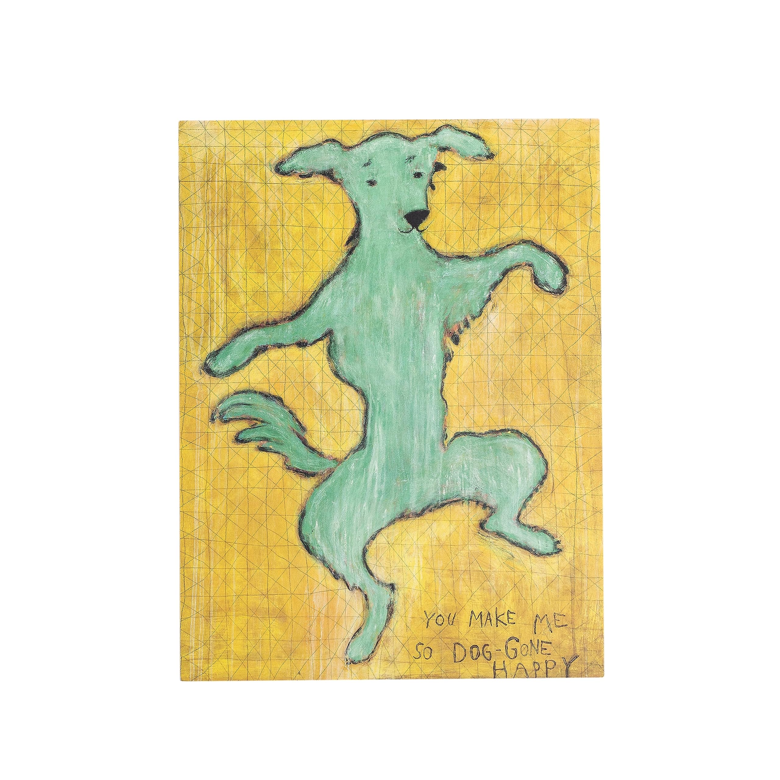 Amazon.com: Sugarboo Dancing Dog Art Poster - 16 x 12 Inches - for